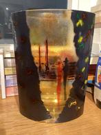 Design Glazen Vaas Lars Sester Vic - 28cm, Ophalen of Verzenden