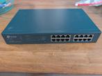 TL-SG1016PE met PoE, Computers en Software, Netwerk switches, Ophalen of Verzenden, Zo goed als nieuw