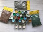 Baan mareriaal Mo verf split 3 kleuren, Hobby en Vrije tijd, Modeltreinen | H0, Overige merken, Gelijkstroom of Wisselstroom, Overige typen