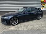 Audi A4 Avant 1.4 TFSI Sport S line edition, 4 cilinders, 150 pk, Blauw, Origineel Nederlands
