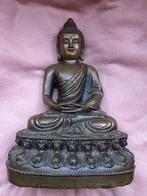 Bronz Amitabha Boeddhabeeld azie china 30cm hg, Ophalen of Verzenden