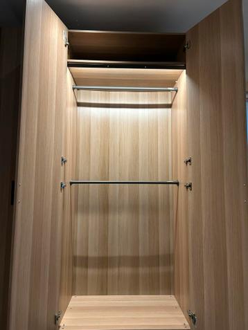 Ikea pax kleding kast met ledstrips - afbeelding 3