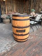Whiskeyvat met logo, Tuin en Terras, Regentonnen, Ophalen, 150 liter of meer, Zo goed als nieuw, Bb