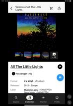 Lp passenger all the little lights, Ophalen of Verzenden, 1960 tot 1980, Zo goed als nieuw, 12 inch