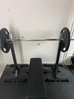 Bench/Squat standaarden, Benen, Gebruikt, Krachtstation, Ophalen of Verzenden