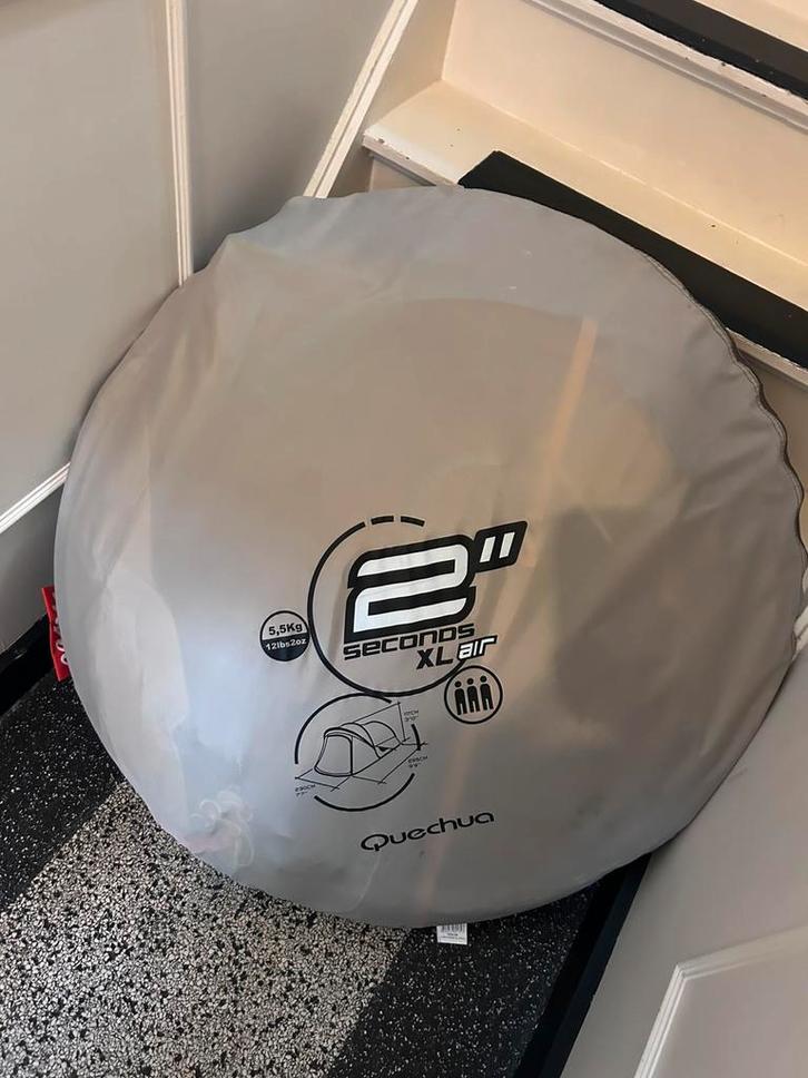 Tent quechua 2seconds 3 personen, Caravans en Kamperen, Tenten, Zo goed als nieuw, Ophalen of Verzenden