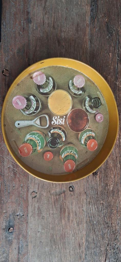 Retro Sisi Dienblad, Antiek en Kunst, Antiek | Schalen, Ophalen of Verzenden