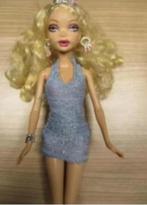 MY SCENE FAB FACES KENNEDY DOLL met 5 gezichtjes, Ophalen of Verzenden, Gebruikt, Fashion Doll