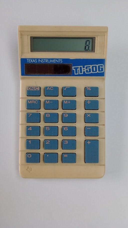 Rekenmachine Texas Instruments TI-506, Ophalen, Overige typen