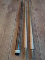 Castdllo keu met 2 toppen, Sport en Fitness, Biljarten en Poolen, Ophalen of Verzenden, Zo goed als nieuw, Keu of Ballen