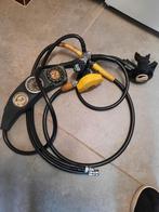 Ademautomaat ademset  console compas dieptemeter drukmeter, Ophalen of Verzenden, Gebruikt