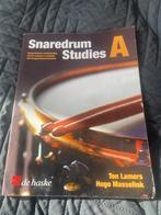 Snaredrum Studies A - Slagwerk Oefenboek, Muziek en Instrumenten, Klassiek, Drums of Percussie, Les of Cursus, Ophalen of Verzenden