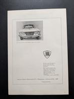 Oude reclame / Advertentie LANCIA Fulvia Coupé Rallye, Verzenden, Gelezen, Overige merken