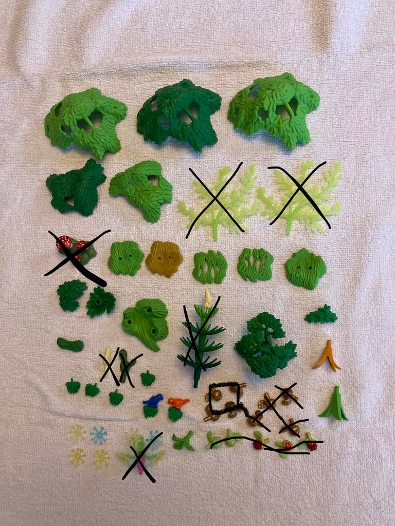 Playmobil bladeren ed…, Kinderen en Baby's, Speelgoed | Playmobil, Ophalen of Verzenden