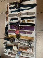 Partij horloges voor hobbyisten, Sieraden, Tassen en Uiterlijk, Horloges | Heren, Overige merken, Overige materialen, Gebruikt