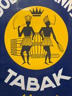 Emaille Oud Geleefd Dobbelmann’s Tabak Bord ( mega groot ), Ophalen