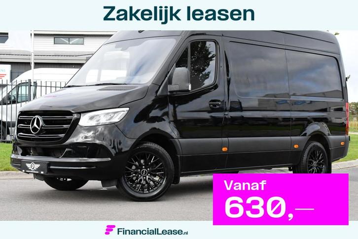 Mercedes-Benz Sprinter 317 1.9 CDI L2H2 RWD Black Edition Ca, Auto's, Bestelauto's, Bedrijf, Lease, Financial lease, ABS, Achteruitrijcamera