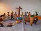 Playmobil indianen en cowboy set met bizon. Vintage ,Uniek., Ophalen of Verzenden, Gebruikt, Los playmobil