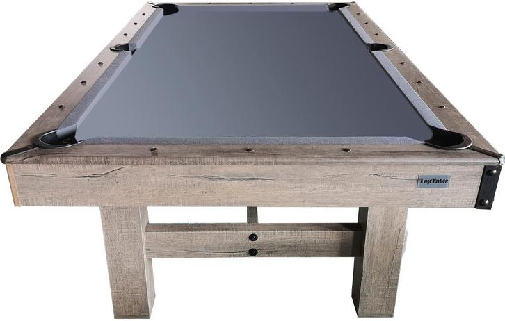 TopTable Pooltafel Dinner wood 6FT Pooltafelland, Sport en Fitness, Biljarten en Poolen, Nieuw, Pooltafel, Verzenden