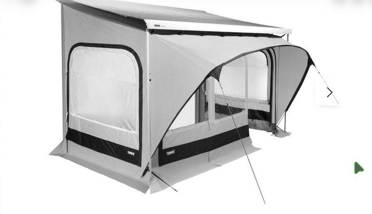 Thule voortent (grijs) voor camper/caravan, Omnistor luifel, Caravans en Kamperen, Voortenten en Luifels, Nieuw, Thule, Ophalen