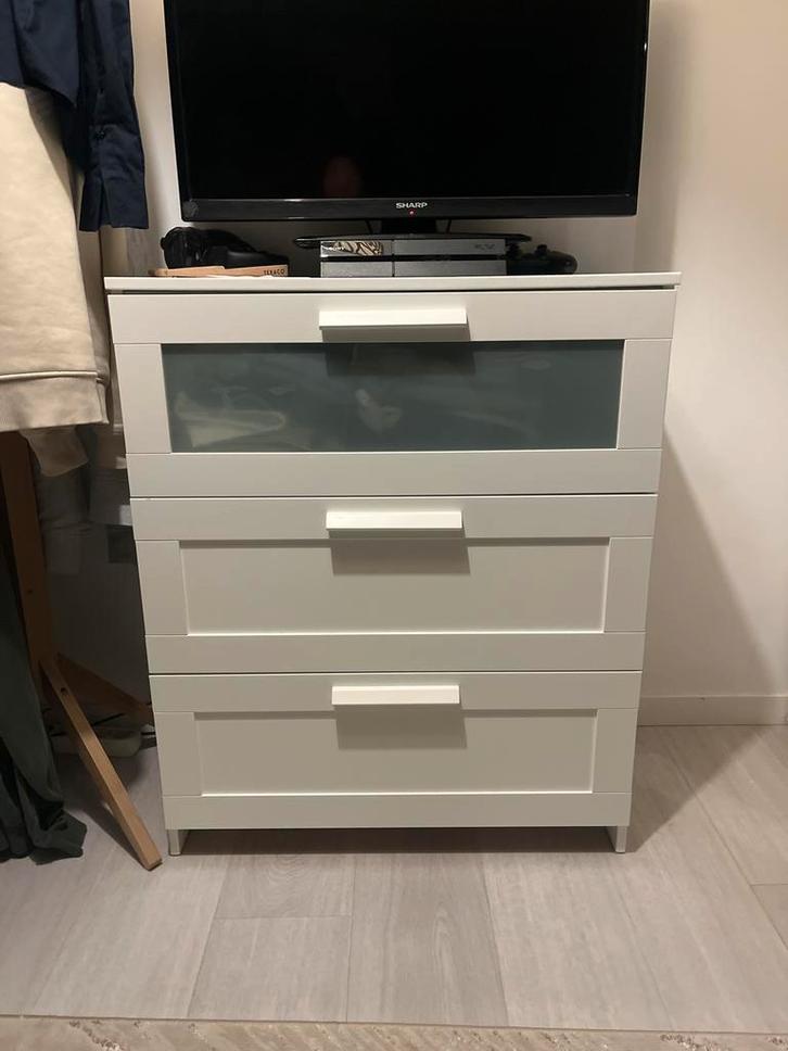 Kledingkast met 3 lades, Huis en Inrichting, Kasten | Kledingkasten, Zo goed als nieuw, 100 tot 150 cm, 50 tot 100 cm, 50 tot 75 cm