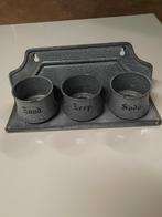 Grijsgewolkte zand,zeep,sodaset, Antiek en Kunst, Verzenden