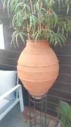 Grote Terracotta kruik, Tuin en Terras, Tuinvazen, Ophalen, Zo goed als nieuw