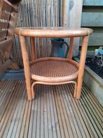 Rotan tafeltje, Tuin en Terras, Tuinstoelen, Ophalen, Gebruikt, Rotan