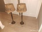 Staande schermer lampen, Huis en Inrichting, Lampen | Tafellampen, Ophalen, 75 cm of meer