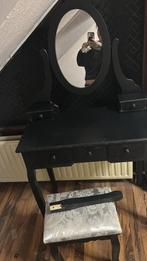 GRATIS kaptafel met spiegel en evt met kruk erbij., Ophalen, Zo goed als nieuw, 50 tot 100 cm, Minder dan 100 cm