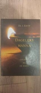 Dagelijks manna - dagboek bij de Bijbel- Ds. I Kievit, Boeken, Christendom | Protestants, Ophalen of Verzenden, Zo goed als nieuw