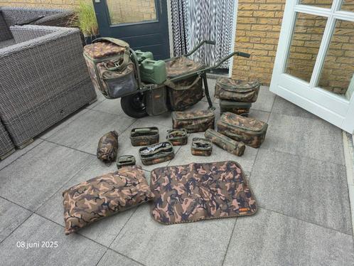 Fox Explorer barrow met Camolite Luggage en accecoires!, Watersport en Boten, Hengelsport | Karpervissen, Zo goed als nieuw, Overige typen