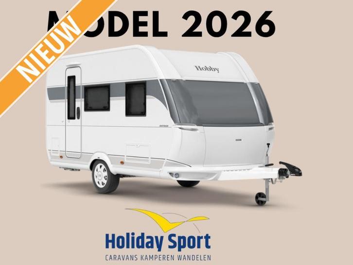 Hobby Ontour 390 SF Model 2026, Caravans en Kamperen, Caravans, Bedrijf, tot en met 4, 750 - 1000 kg, Treinzit, Hobby, Dwarsbed