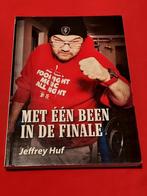 GESIGNEERD Met één been in de finale. Jeffrey Huf., Ophalen of Verzenden, Zo goed als nieuw