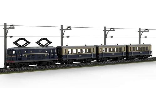 🚂Lego trein: MOC NS1000 + 3 DB wagons., Kinderen en Baby's, Speelgoed | Duplo en Lego, Zo goed als nieuw, Lego, Complete set