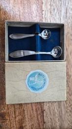 Vintage Artihove Mat Zilveren Lepeltjes in Doos, Ophalen of Verzenden