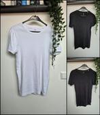 3 heren T-shirts van de WE | Maat XS | katoen, WE, Zwart, Ophalen of Verzenden, Zo goed als nieuw
