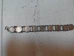Wilhelmina dubbeltjes armband, Ophalen of Verzenden, Gebruikt, Zilver, Overige materialen
