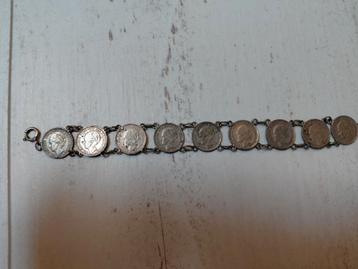 Wilhelmina dubbeltjes armband beschikbaar voor biedingen