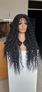 Basic Lace Pruik: Zwart, diepe krul, Babyhaar, 75cm, Ophalen of Verzenden, Nieuw, Pruik of Haarverlenging