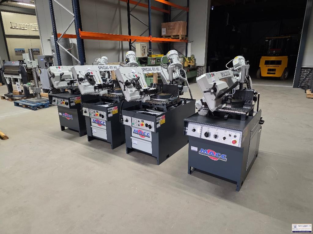 MACC special 335 MS rond 260mm halfautomaat bandzaagmachine, Doe-het-zelf en Verbouw, Gereedschap | Zaagmachines, Ophalen, 70 mm of meer