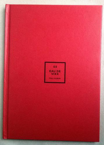 VIXX 3 Eau De VIXX Red Edition Photobook K-pop deluxe cd beschikbaar voor biedingen
