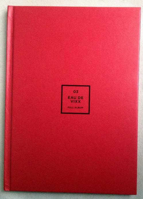 VIXX 3 Eau De VIXX Red Edition Photobook K-pop deluxe cd, Cd's en Dvd's, Cd's | Pop, Zo goed als nieuw, 2000 tot heden, Verzenden