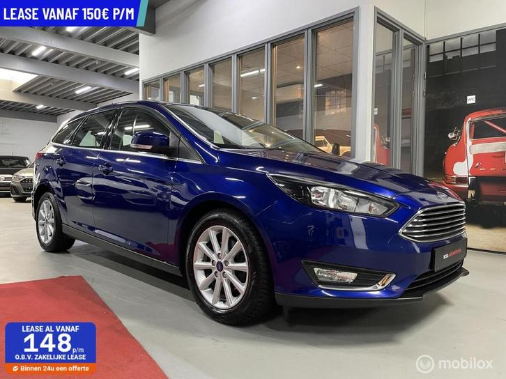 Ford Focus Wagon 1.0 Titanium CLIMA stoelverw. Edition NAVI, Auto's, Ford, Bedrijf, Te koop, Focus, ABS, Airbags, Airconditioning