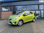 Chevrolet Spark 1.2 16V LT 82PK, Airco, Voorwielaandrijving, Stof, Gebruikt, Zwart