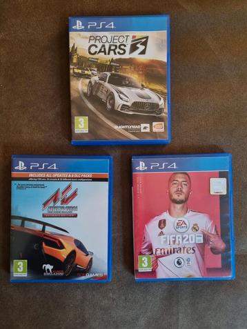 3x PS4 spellen te koop!!!