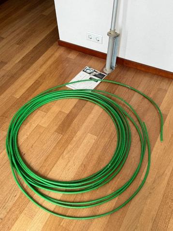 GP 27Mc antenne 5,5m (1/2golflengte) incl. coaxkabel/pluggen beschikbaar voor biedingen