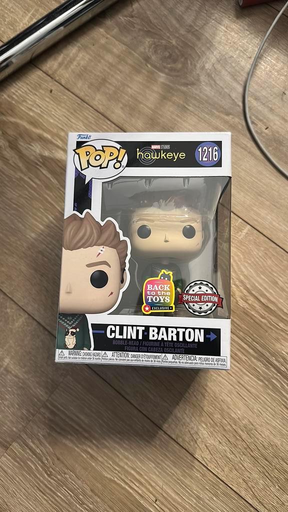 Funko pop! Clint barton 1216 hawkeye marvel special edition, Verzamelen, Poppetjes en Figuurtjes, Zo goed als nieuw, Ophalen of Verzenden