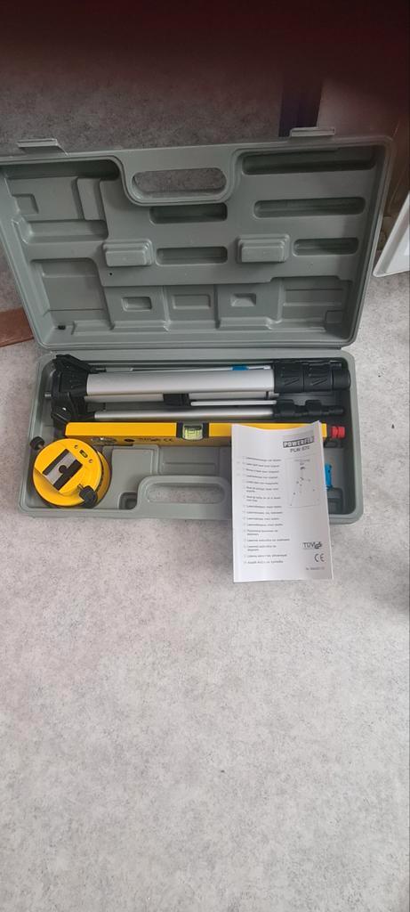 Tafelwaterpas Set - Powerfix PLW 670, Doe-het-zelf en Verbouw, Meetapparatuur, Gebruikt, Overige meters, Ophalen