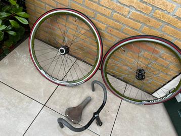 FIXIE Wielset ALEXRIMS flipflop naaf met stuur en zadel beschikbaar voor biedingen